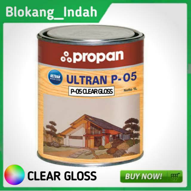  Propan  Ultran P 05 Clear Gloss  1KG Cat Vernis Kayu 1KG 