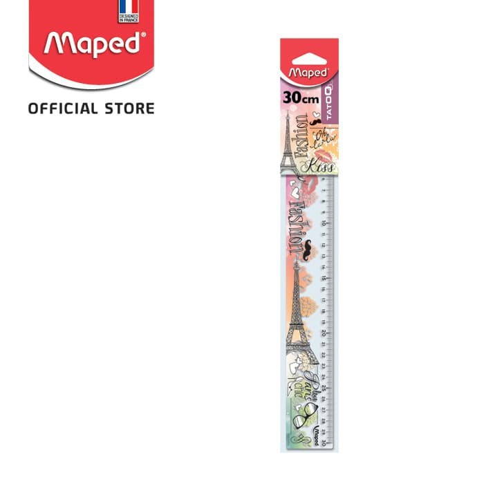 Maped Penggaris Tatoo 30 cm