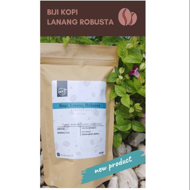 

BIJI KOPI LANANG ROBUSTA LAMPUNG ROASTED PEABERRY COFFEE 200 GRAM