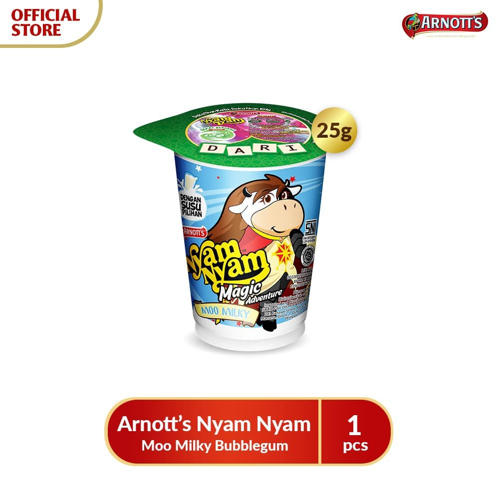 

PROMO ARNOTT'S NYAM-NYAM MOO MILKY BUBBLEGUM TERMURAH