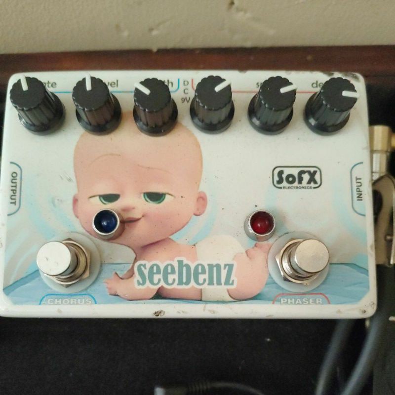 efek gitar chorus and phaser