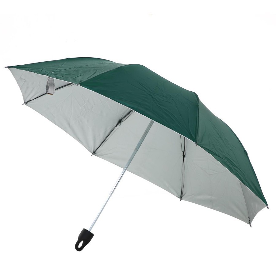 Payung Lipat Gagang Tumbler Travel Korea Lapis Silver Umbrella Anti UV bisa pengait tas