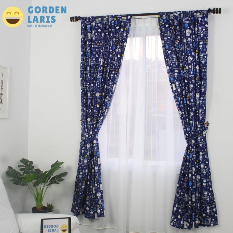 gorden doraemon gorden anak gorden kamar anak