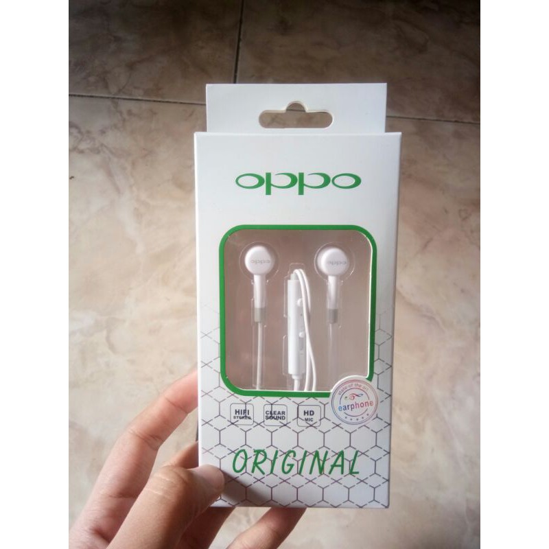 headset oppo original 100%