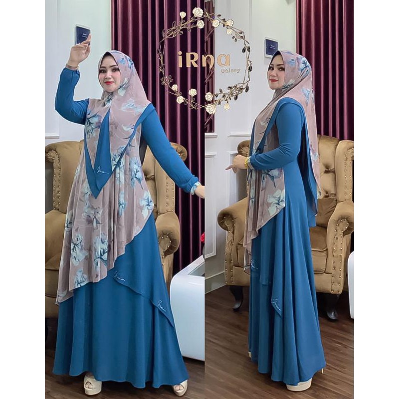 ready stok siap kirim gamis Set syar'i syari STARLA vol. 3 vol 3 By iRna Gallery galery