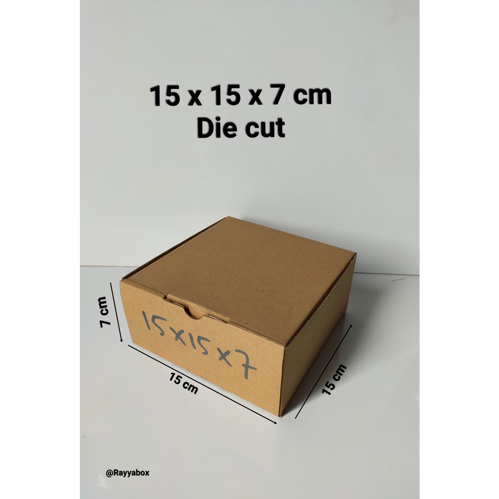 

Kardus murah /kardus packing uk 15x15x7 cm