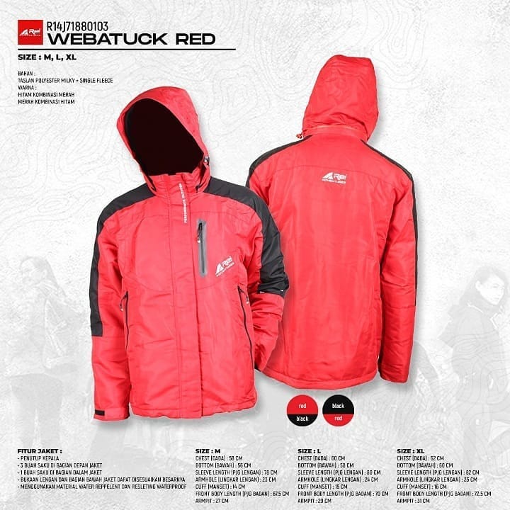 [BEST SELLER] JAKET GUNUNG AREI WEBATUCK WINDPROOF | JACKET HIKING REI OUTDOOR PRIA WANITA