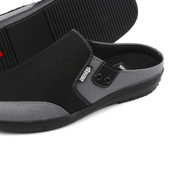 ➱ DENZEL DZ 032 Sepatu Sendal Pria Bustong Men Sandals Hitam - SEPATU PRIA - SANDAL PRIA ✼
