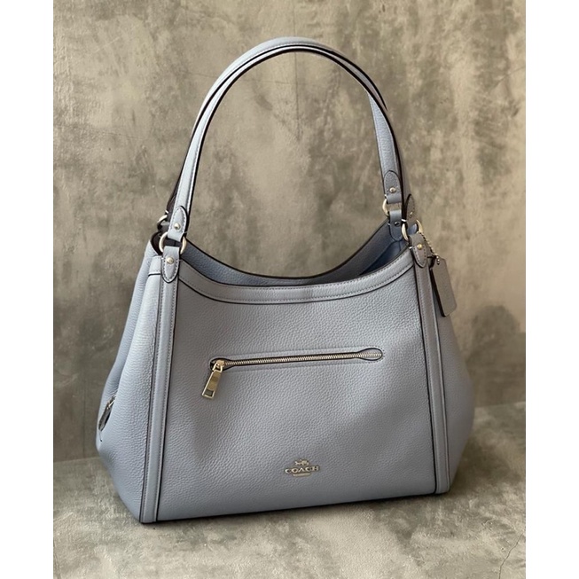 COACH KRISTY SHOULDER BAG Marble Blue