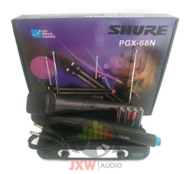 MIC SHURE PGX 68 N /MIC WIRELESS SHURE PGX / MICROPHONE PGX-68 N / MICROPHONE WIRELESS SHURE PGX 68N