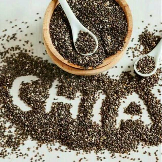 

Black chia seed organik 50 gram