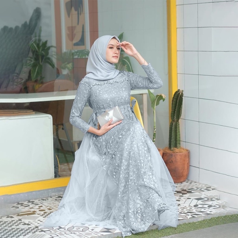 TERMURAH - ALZERA MAXI TULLE MUTIARA MIX PAYET - GAMIS PESTA MODERN - DRESS KONDANGAN LAMARAN WISUDA - AUREL GOWN - BAJU GAMIS LEBARAN - GAMIS REMAJA KEKINIAN - GAMIS TERMURAH - DRESS BRUKAT MUSLIM - GAMIS BROKAT IMPORT