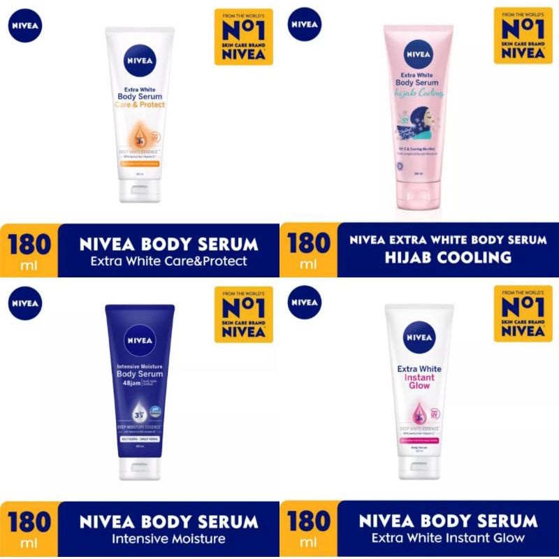 Jual Nivea Extra White Body Serum All Varian 180 Ml Care Protect Hijab