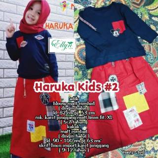  Set  Haruka Kids 2 ll Harga  Satu  Stel Shopee Indonesia