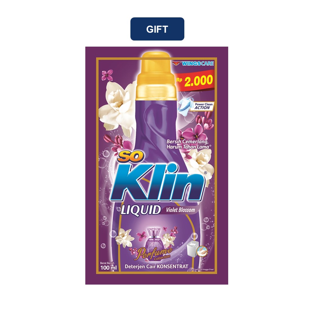 [Gift] Soklin Liquid Violet 100ml