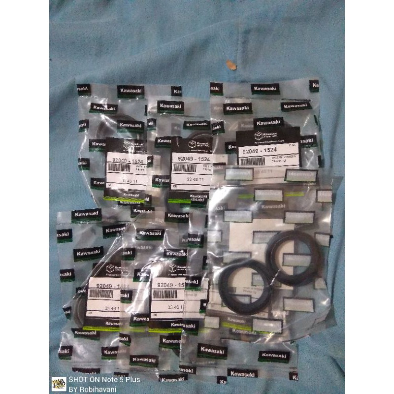 Seal Sil Shock Depan Ninja RR/R/KLX Lama (33-46-11)