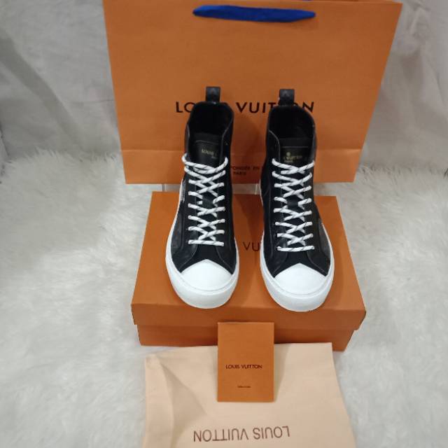 SEPATU LV MIRROR BOOTS SNEAKER PRIA BOOTS