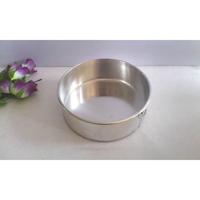 Loyang Kue Bulat Alumunium Round Cake Mold 18cm/20cm/22cm/24cm/26cm