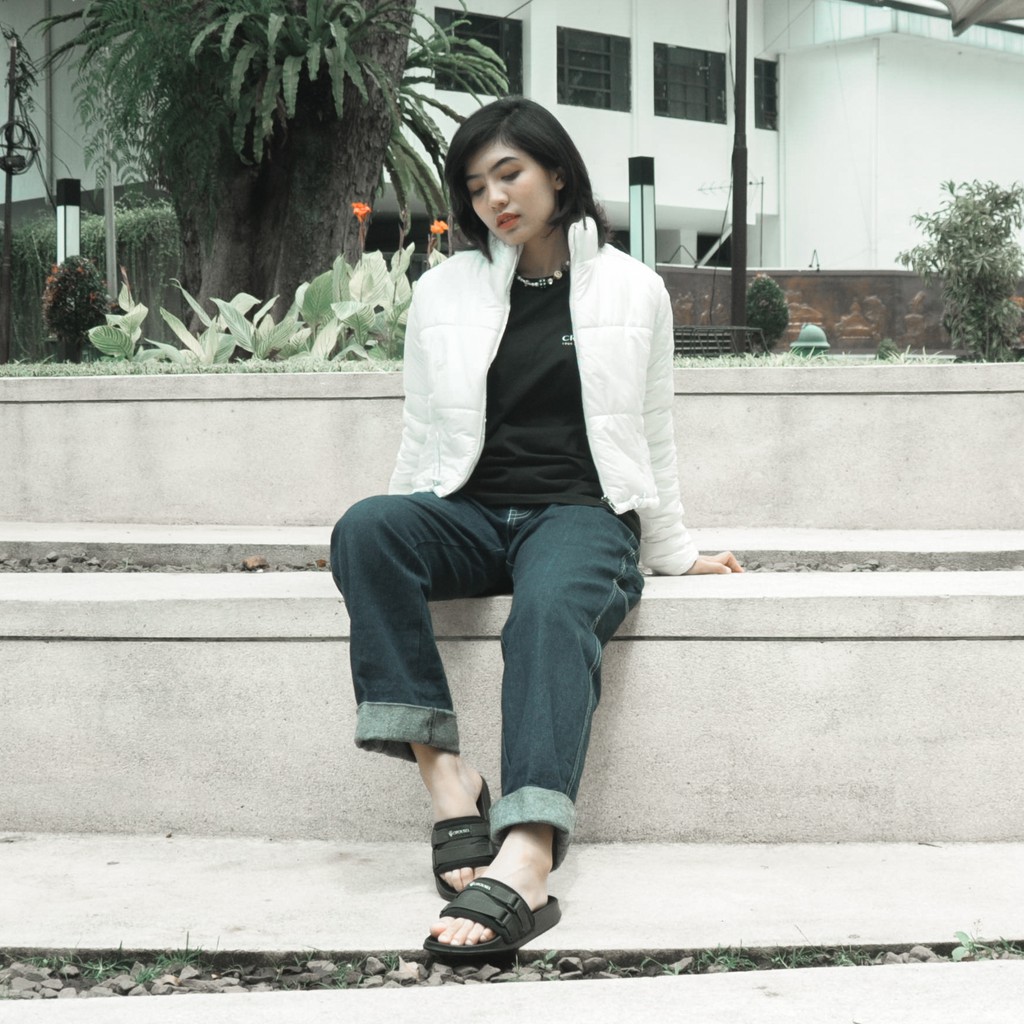 Crousel Sandal slop Casual \ Unisex - Caesar Black X Grey-6