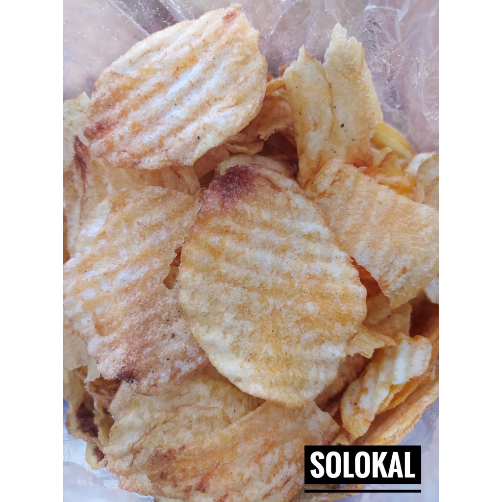 

100Gram Keripik Kentang Potato Chips Rasa Sapi Panggang Kentang Premium Enak Gurih Renyah