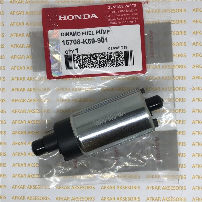 ROTAK/DINAMO/POMPA/FUEL PUMP VARIO 150,REVO FI,BEAT ECO (K59 PENDEK)