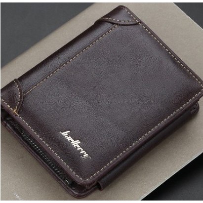 Dompet Kulit Pria Dompet Pendek Lipat Baellerry D9159