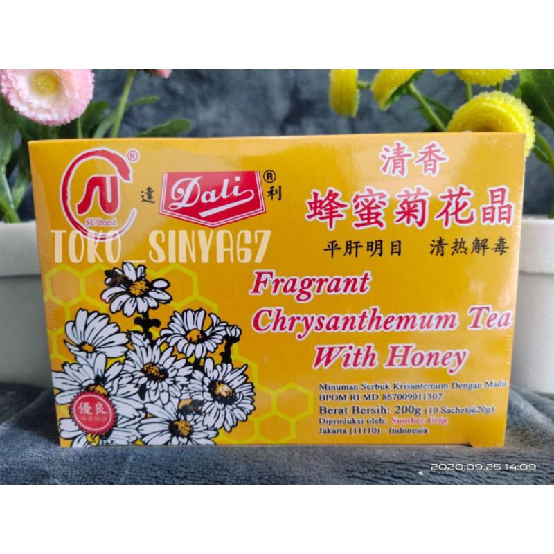 

DALI CHRYSANTHEMUM TEA WITH HONEY 200g