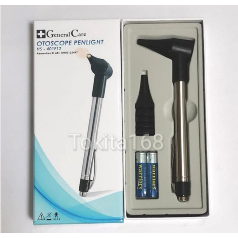 OTOSCOPE GENERAL CARE PENLIGHT SS+  THT TELINGA-HIDUNG