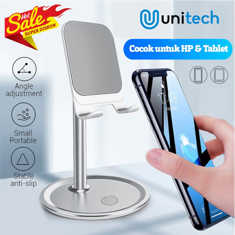 Holder Handphone Stand K1 HP Unitech Stand Holder HP Meja Dudukan HP