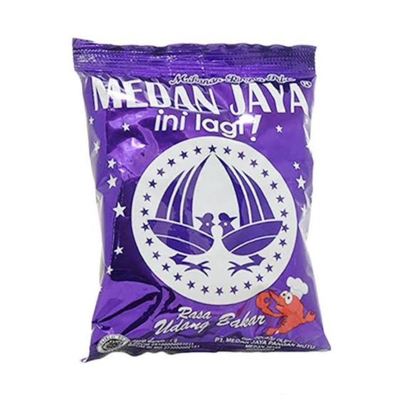 

Medan Jaya Snack Pilus Udang Bakar 10 x 7g