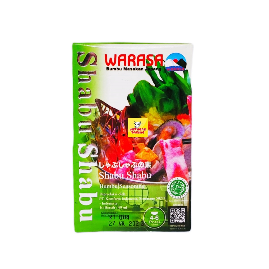 

Bumbu Daging Shabu Shabu Warasa No MSG 50 gram