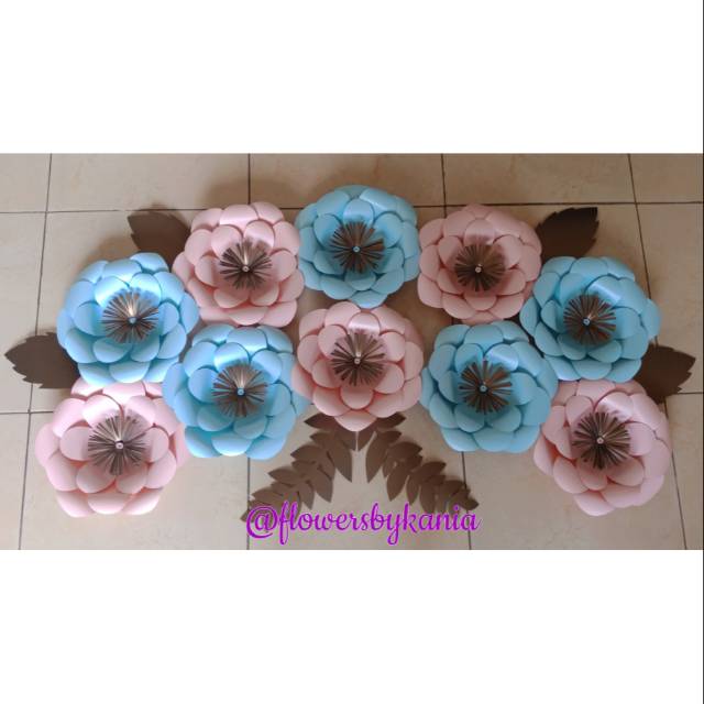 

Paperflowers ~ Hiasan bunga kertas (Request warna by chat)