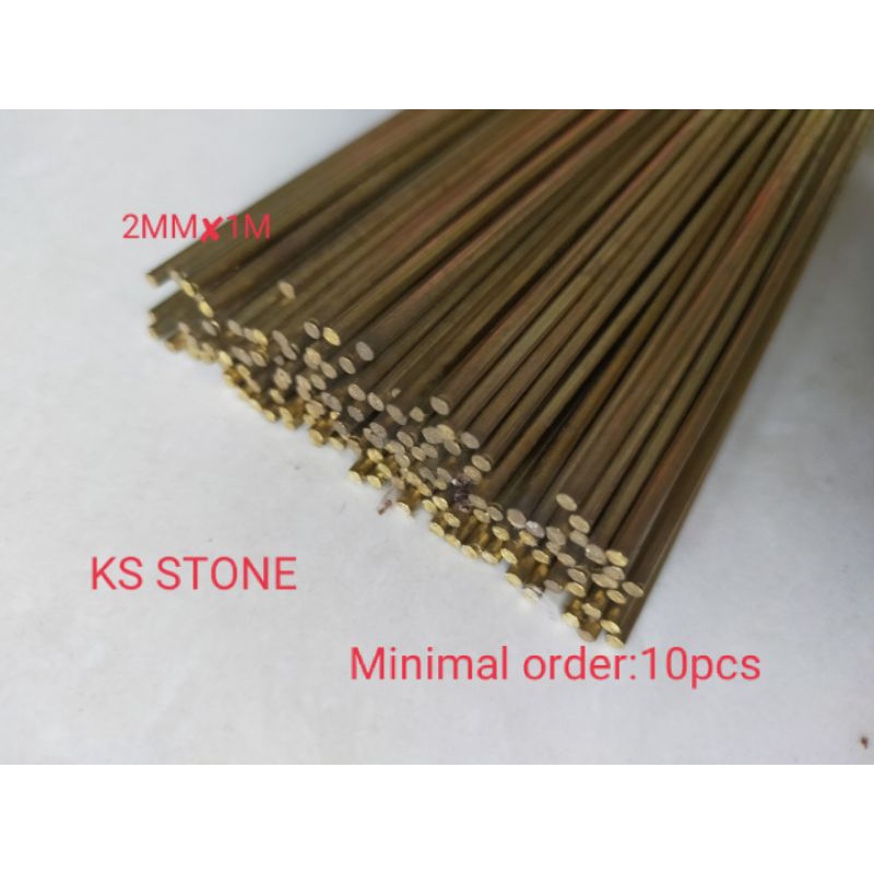 Kawat Las Kuningan 2mm