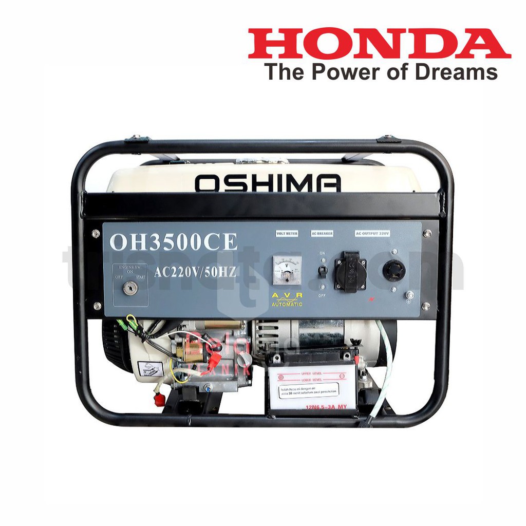 HONDA OSHIMA GENSET 2000 WATT OH3500CE 1 PHASE ORIGINAL