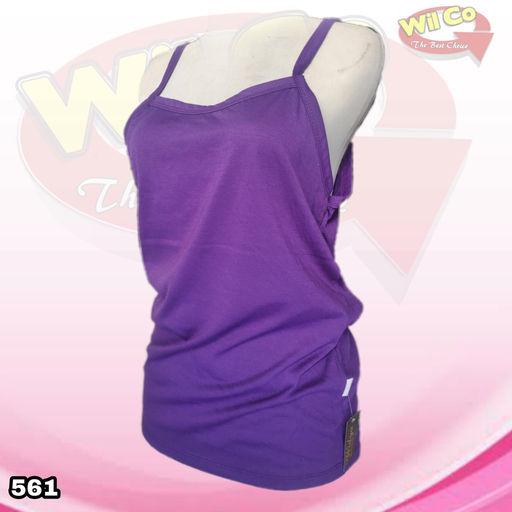 K561 - TANKTOP/KAMISOL ATASAN PAKAIAN DALAM WANITA WIDYA LUX SIZE XXL TALI KECIL