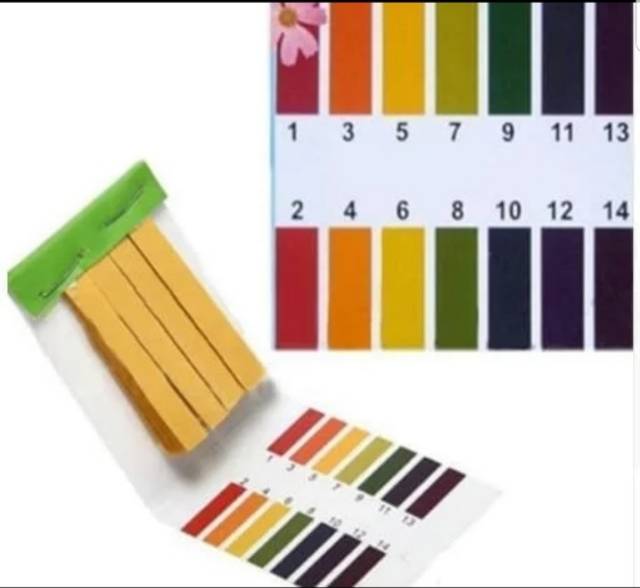 Kertas Lakmus / kertas PH air. Untuk mengetahui kualitas air.