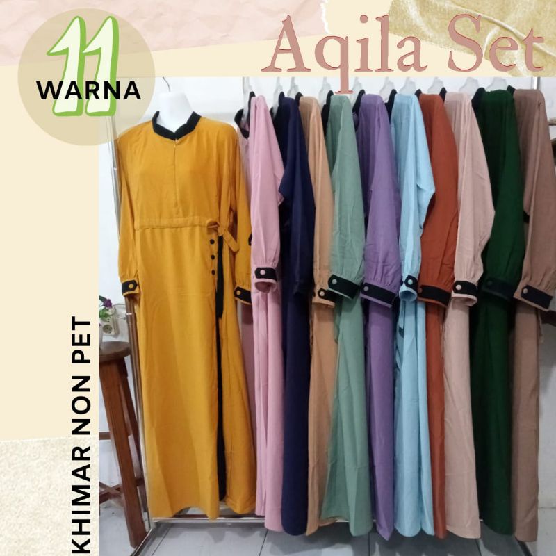 GAMIS ONLY / WOLFIS KATUN MADINA EMBOS KOMBINASI