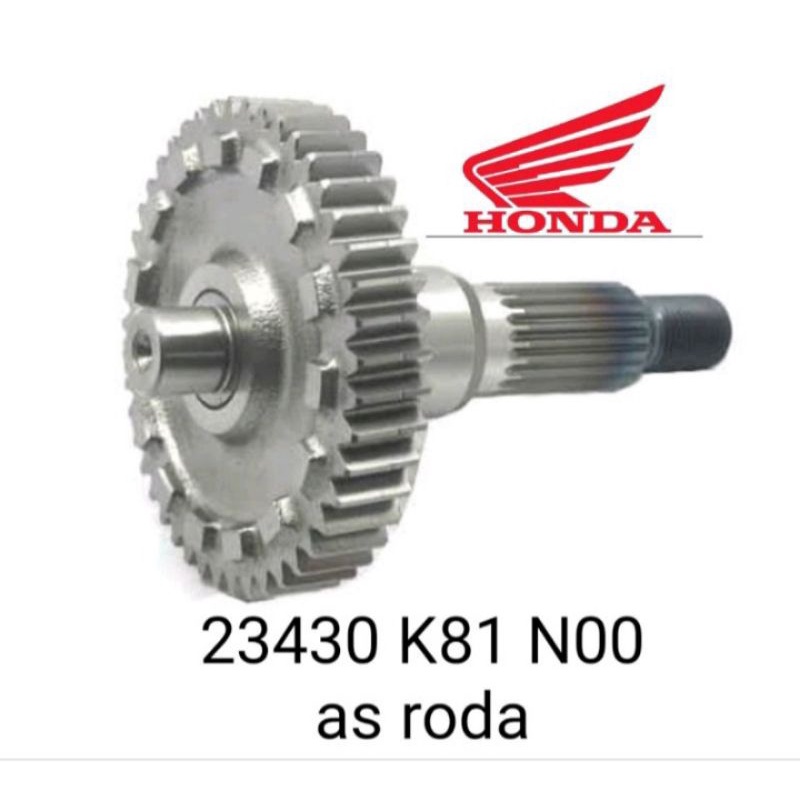 23430-K81-N00 as roda gear comp final beat pop beat esp asli honda