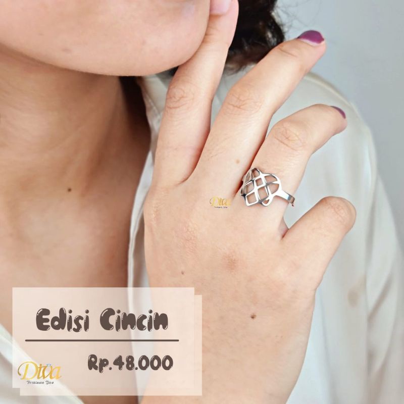 CINCIN IKATAN CINTA SILVER