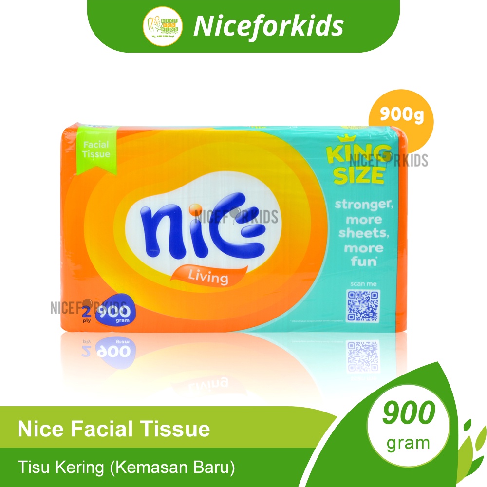 Nice Tissue Facial Tisue Kemasan 900gr