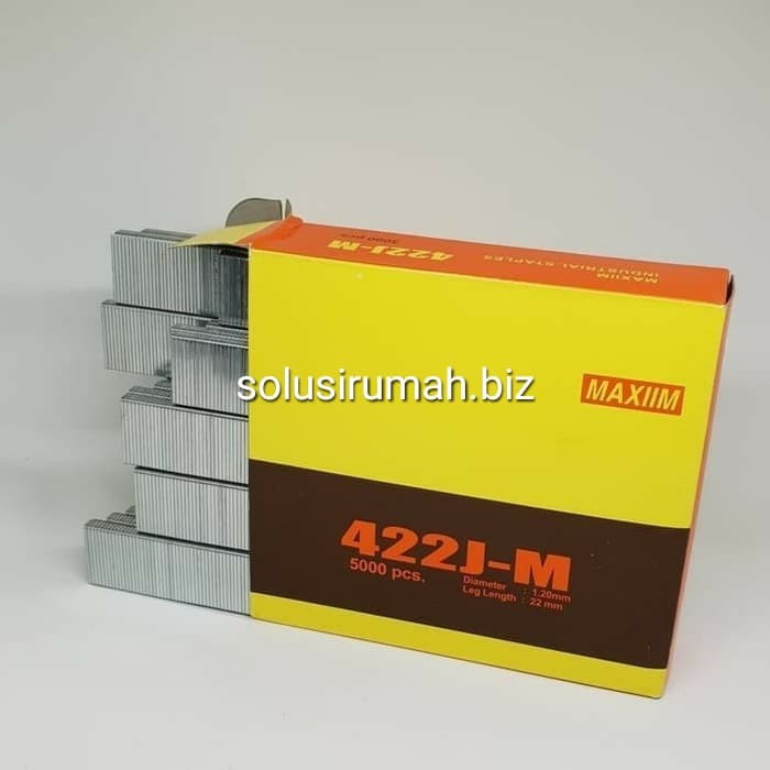 

Staples maxiim 422j -staples tembak maxiim 422j isi 5000 pcs kediri