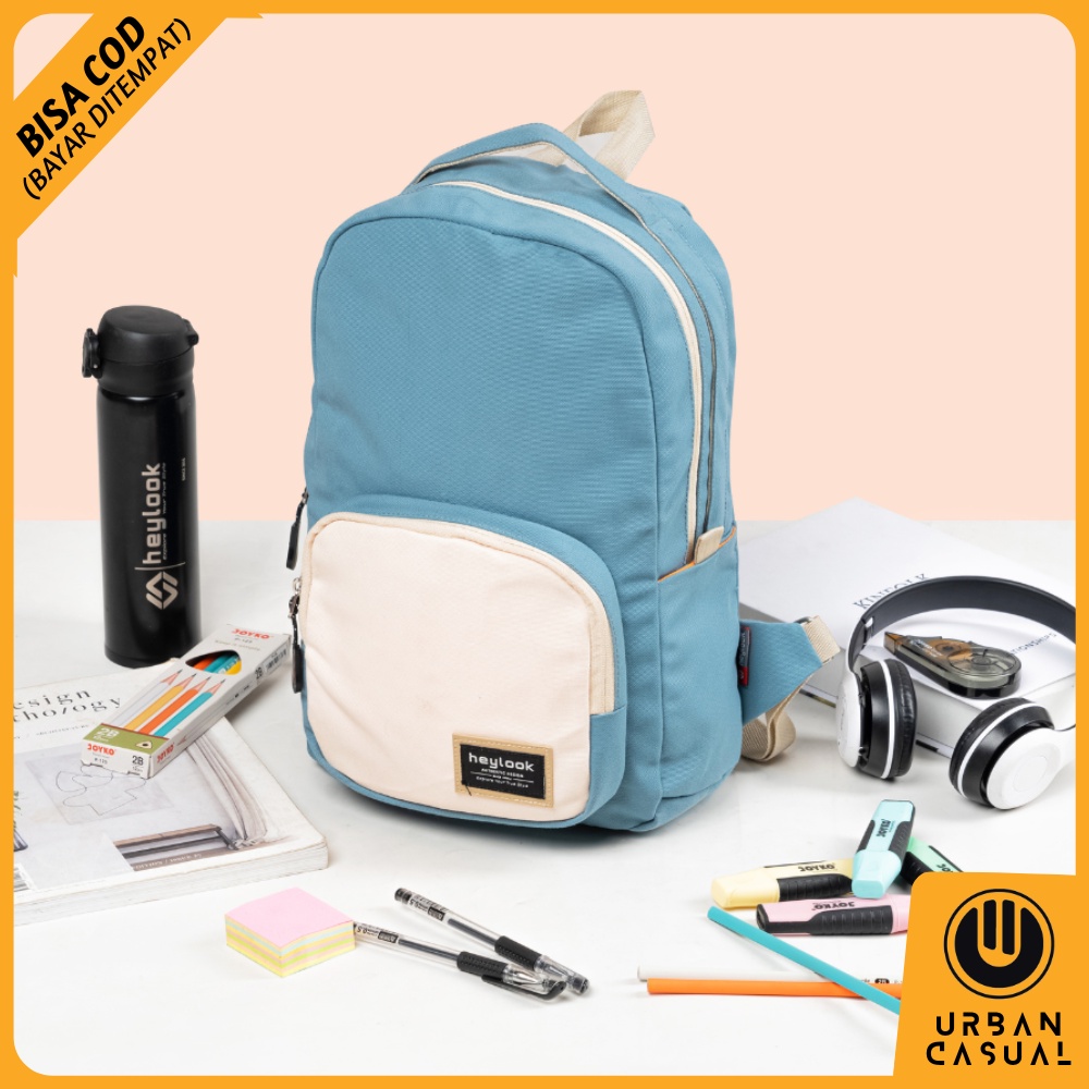 Tas Sekolah Anak Perempuan SMP SMA Ransel Wanita Premium Backpack Besar