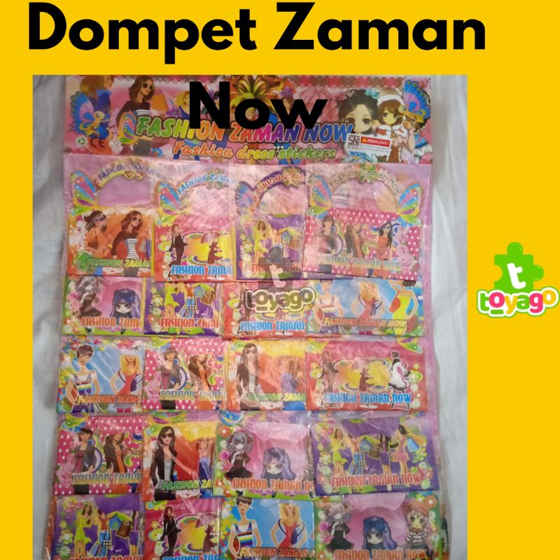 Dompet BP Fashion Zaman Now - Isi Sticker BP Bongkar Pasang Barbie Isi 20 Pcs Grosir Murah