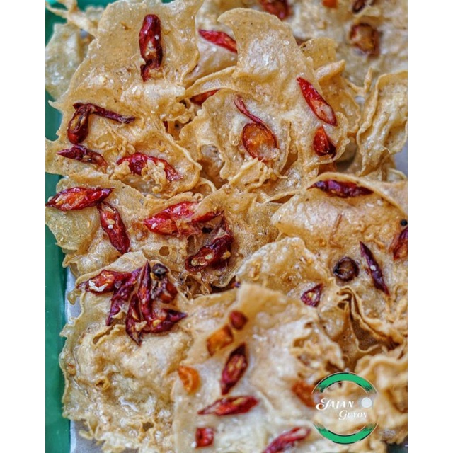 

peyek cabe asli yogyakarta