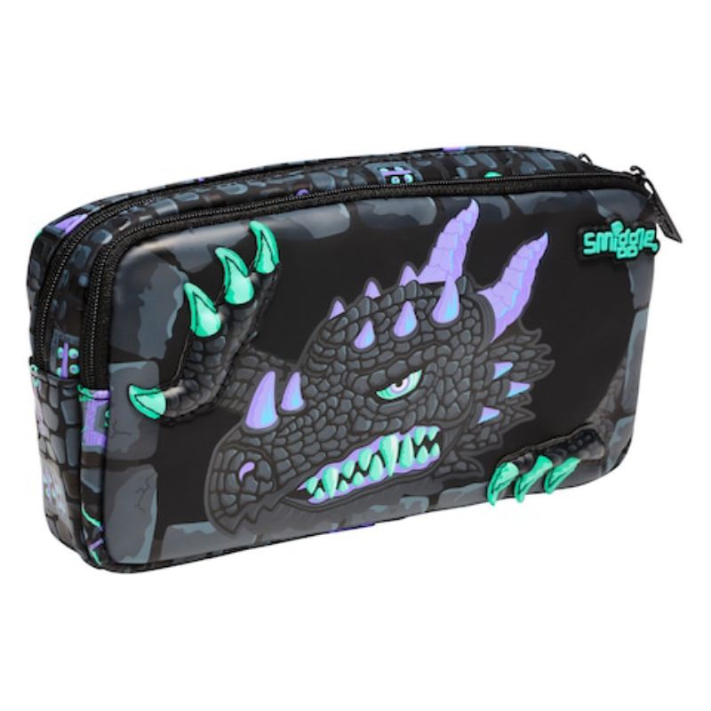 

Tempat Pensil Smiggle Hey There Character Two Pocket Pencil Case Color Black