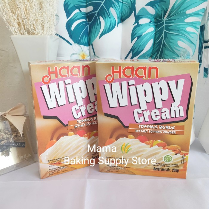 

haan whippy wippy cream whip cream bubuk whipping krim 200 gr tanpabox tokomaju1625