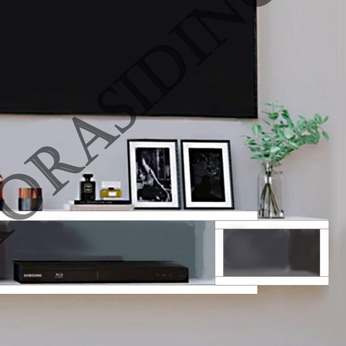 ✰ rak ambalan dinding minimalis - AD10 / rak tv gantung ambalan tv gantung / hiasan dekorasi dinding
