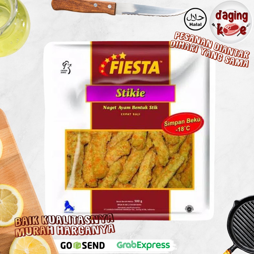 

STIK AYAM FIESTA STIKIE 500 gr DK100