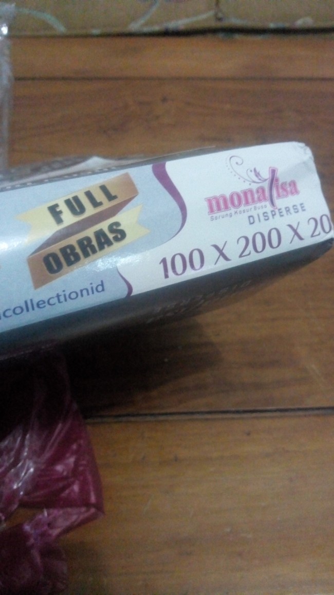 Monalisa Premium Sarung Kasur Uk 100 T 20 - Dewasa