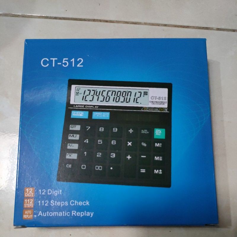 

Kalkulator 12 Digit / Calculator Citizen CT 512